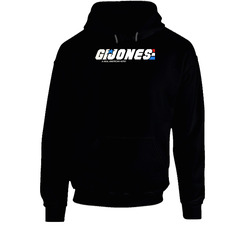 John Jones Gi Joe Parody Hoodie