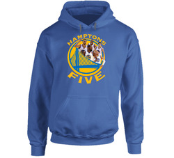 Golden State Hamptons Five Basketball Curry Green Durant Thompson Iguodala Mashup Fan Hoodie