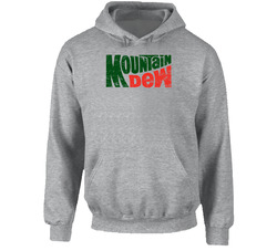 Vintage Distressed Mountain Dew Logo Hoodie