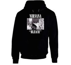 Hot Item 1989 Nirvana Bleach Album Hoodie