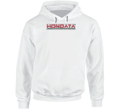 Hondata Automobile Car Truck Motorcycle Auto Parts Cool Distressed Style Brand Logo Emblem Hoodie