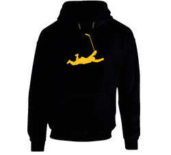 Bobby Orr Flying Goal Dive Famous 1970 Score Silhouette Hoodie