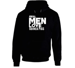 Real Men Love Guinea Pig Funny Hoodie