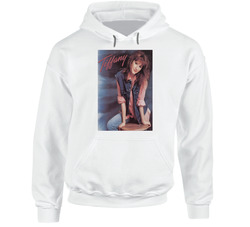 80's Cover Album White Hoodie
