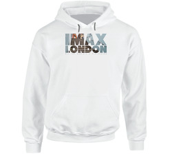 Imax On White Hoodie