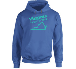 Virginia Is For Lovers Funny Hoodie
