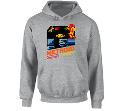 Metroid Nes Retro Hoodie