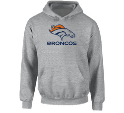 Denver Broncos Distressed Hoodie