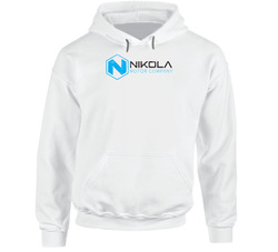 Nikola Motor Company Automobile Car Truck Motorcycle Auto Parts Cool Distressed Style Brand Logo Emblem Hoodie