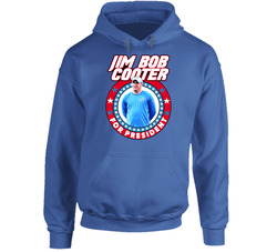 Jim Bob Cooter For President Detroit Football Coach Fan Hoodie