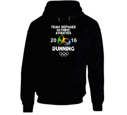 Refugee Olympic Athletes Running Team Rio 2016 Olympic Games Sport Hoodie