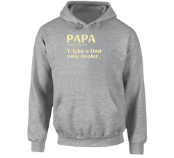 33769123 Papa Dictionary Hoodie