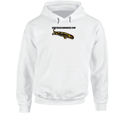 Fire Sal White Hoodie