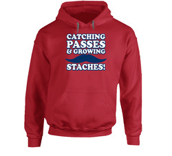Wes Welker Catching Passes And Growing Staches New England Hoodie
