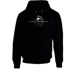 Survivorman Les Stroud Tv Show Black Hoodie