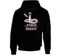 Jake The Snake Roberts Ddt Wrestling Hoodie