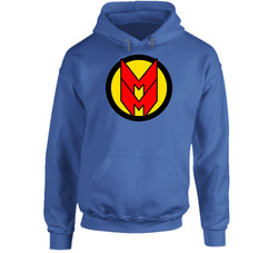 Miracleman Comic Book Superhero Logo Hoodie