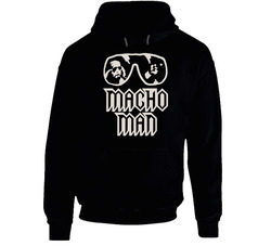 Macho Man Randy Savage Wrestling Retro Hoodie