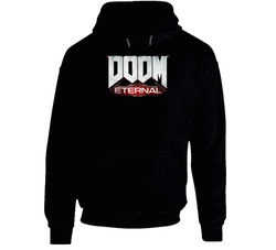 Doom Eternal Video Game Logo Hoodie