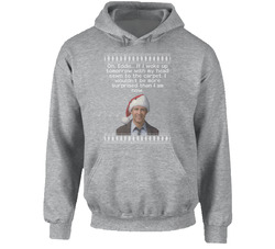 Head Sewn To Carpet National Lampoons Christmas Vacation Quote Clark Knit Hoodie