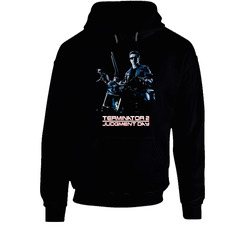 Terminator 2 Judgement Day Arnold Schwarzenegger Movie Hoodie