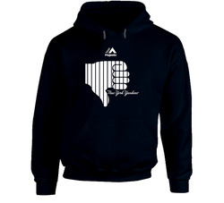 New York Thumbs Down Pinstripe Baseball Hoodie