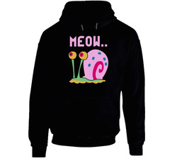 Spongebob Squarepants Gary the Snail T Shirt Gary Meowing Top Meow Tee Hoodie