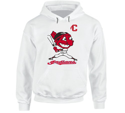 Cleveland Indians Baseball Chief Wahoo Vintage Hoodie