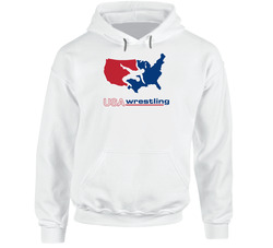 Wrestling American Usa Hoodie
