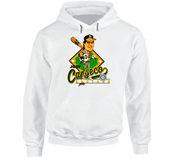 Jose Canseco Retro Baseball Caricature Hoodie