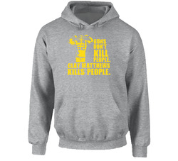 Guns Dont Kill People Clay Matthews Kills People Packers Hoodie