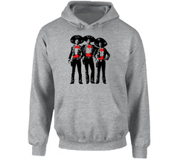 The Three Amigos Silhoutte Cut Out Fan Hoodie
