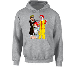 Funny Mcdonalds Wendy Burger King Fast Food Parody Hoodie