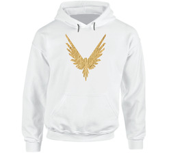 Maverick Bird Gold Logo Logan Paul Whirt Hoodie From Us 100% Cotton Hoodie