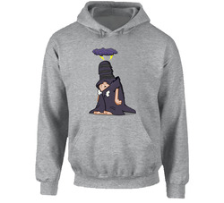 New Cartoon Schleprock Flintstones Bad Fate Hoodie