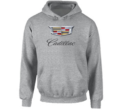 Cadillac Logo Red Hoodie