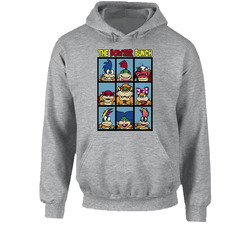 The Bowser Bunch Retro Video Game Hoodie