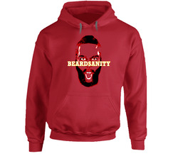 Beardsanity Fear The Beard James Harden Houston Texas Basketball Hoodie