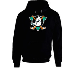 Mighty Ducks Logo Black Hoodie