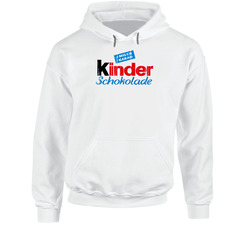 Kinder Schokolade Logo Popular Chocolate Egg Sweets Dessert Brand Food Fan Gift Hoodie