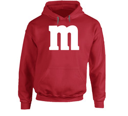 M&m Chocolate Logo Red Halloween Costume Hoodie