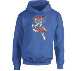 Rad, T-Shirt, BMX, Movie, Retro, 80's, 1980's, Freestyle, Hutch, GT, Haro Hoodie