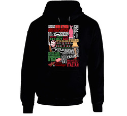 A Christmas Story Funny Holiday Movie Quote Mashup Cool Xmas Gift Hoodie