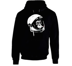 Astronaut monkey t-shirt funny tee smoking Hoodie