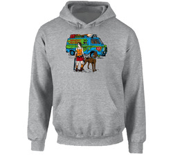 Scooby Doo Zombie Parody Hoodie