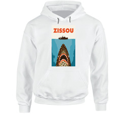 Zissou Bill Murray The Movie Wes Anderson Jaws Parodyt Hoodie