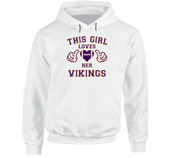 This Girl Loves Her Minnesota Vikings Hoodie