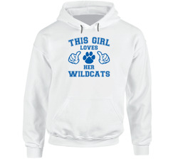 This Girl Loves Her Kentucky Wildcats Basketball Hoodie