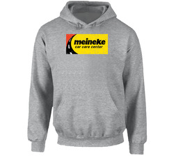 Meineke Automobile Car Truck Motorcycle Auto Parts Cool Distressed Style Brand Logo Emblem Hoodie