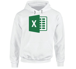 The Quotable Tees Microsoft Excel Logo Hoodie